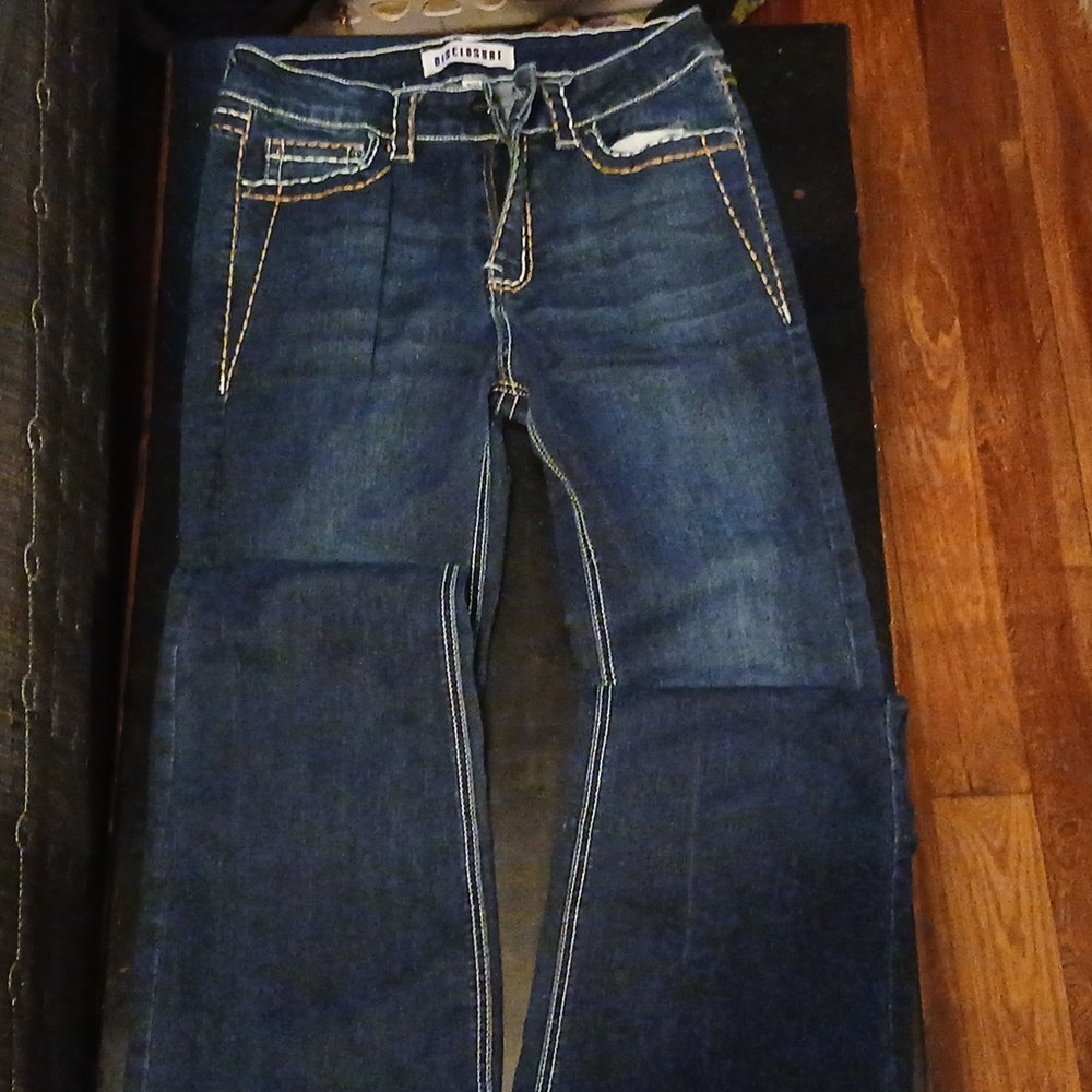 High waisted flare jeans